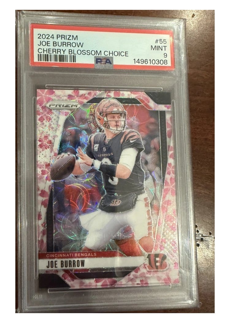 2024 Panini Prizm Base Set Joe Burrow #55 card