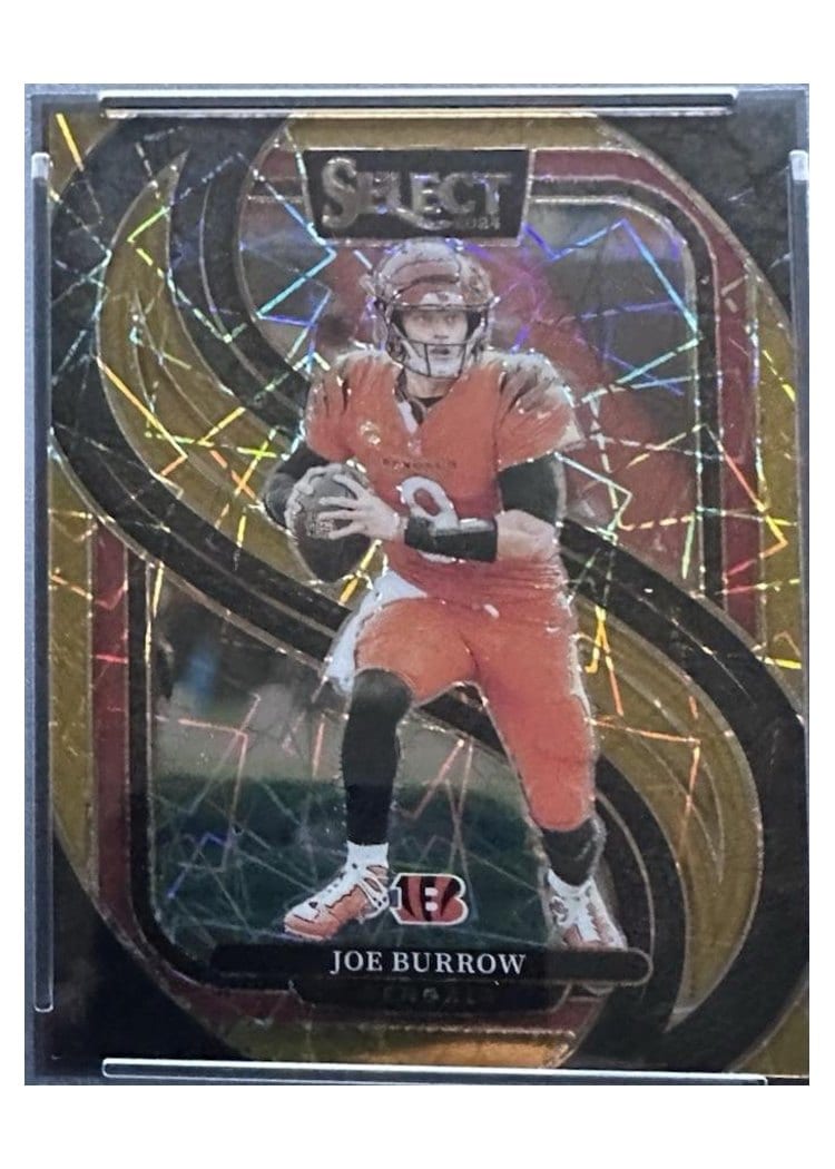 2024 Panini Select Joe Burrow Gold Mojo #127 card