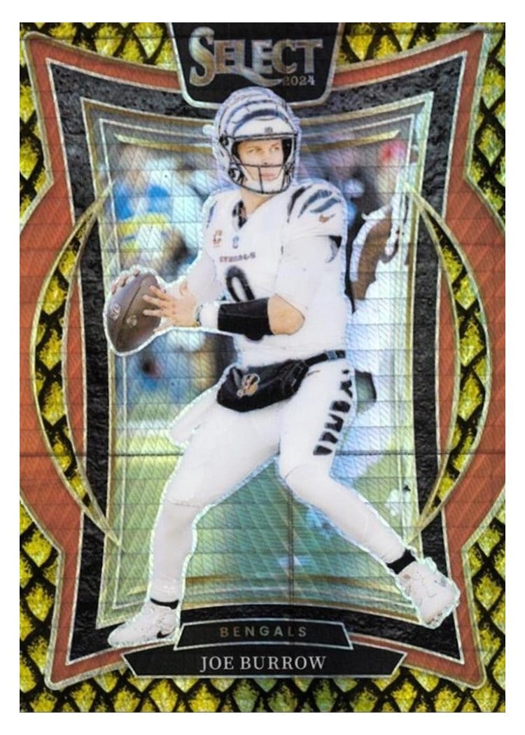 2024 Panini Select Joe Burrow #39 card