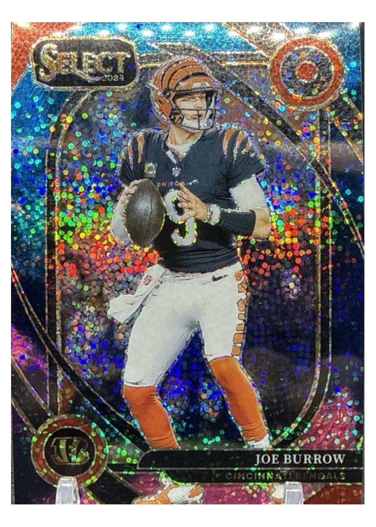 2024 Panini Select Base Set Joe Burrow Cosmic Prizm #230 card