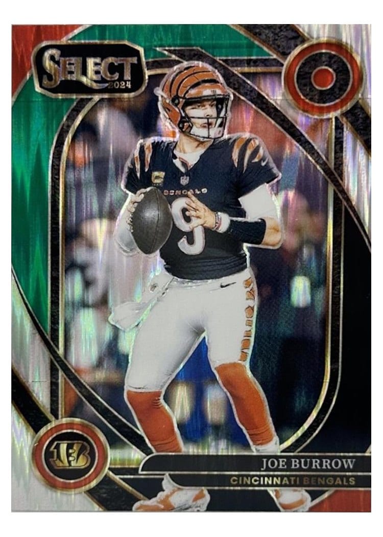 2024 Panini Select Base Set Joe Burrow #230 card
