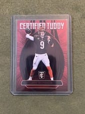 2024 Panini Totally Certified Certified Tuddy Joe Burrow #16 card