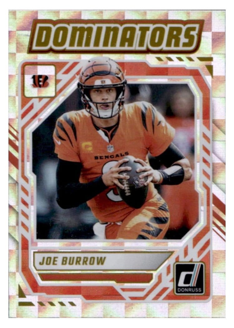 2025 Donruss Dominators Joe Burrow #DOM-JBW card