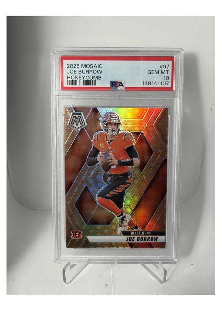 2025 Panini Mosaic Base Set Joe Burrow #97 card