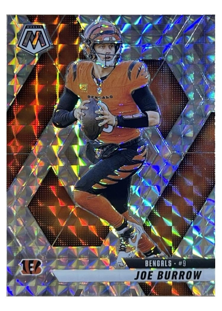 2025 Panini Mosaic Base Set Joe Burrow Mosaic #97 card