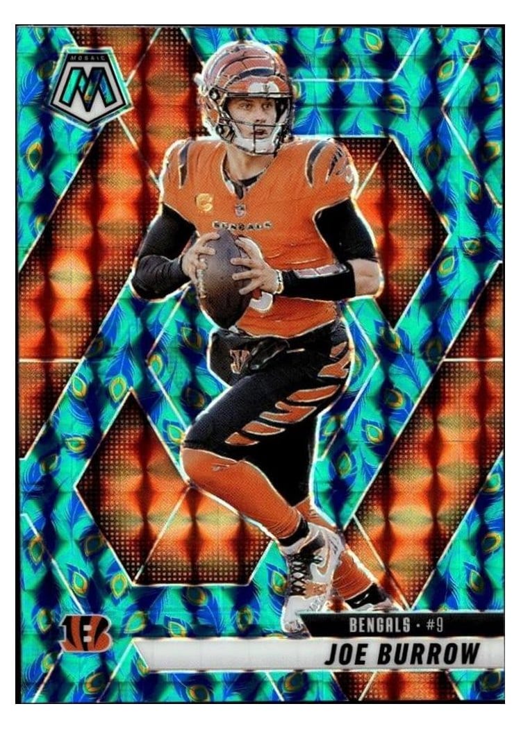 2025 Panini Mosaic Base Set Joe Burrow #97 card