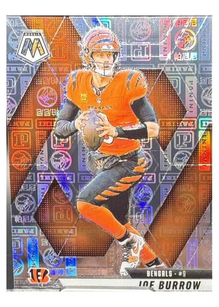 2025 Panini Mosaic Base Set Joe Burrow #97 card