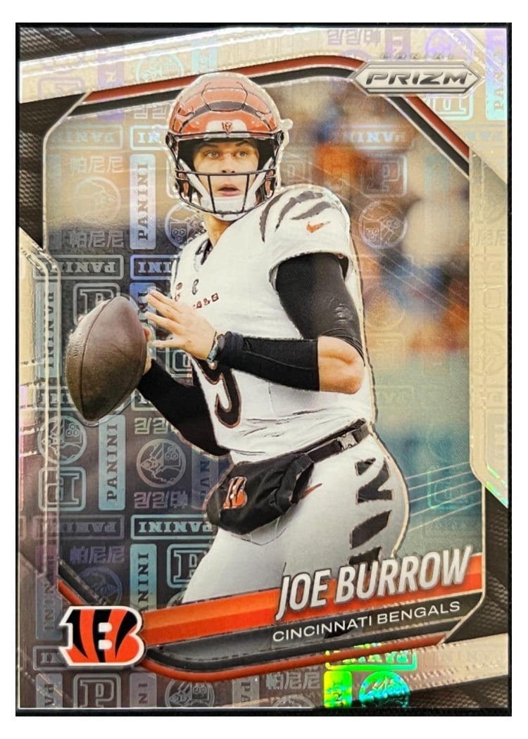 2025 Panini Prizm Base Set Joe Burrow #62 card