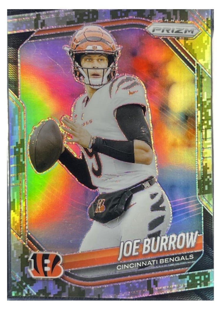 2025 Panini Prizm Base Set Joe Burrow #62 card