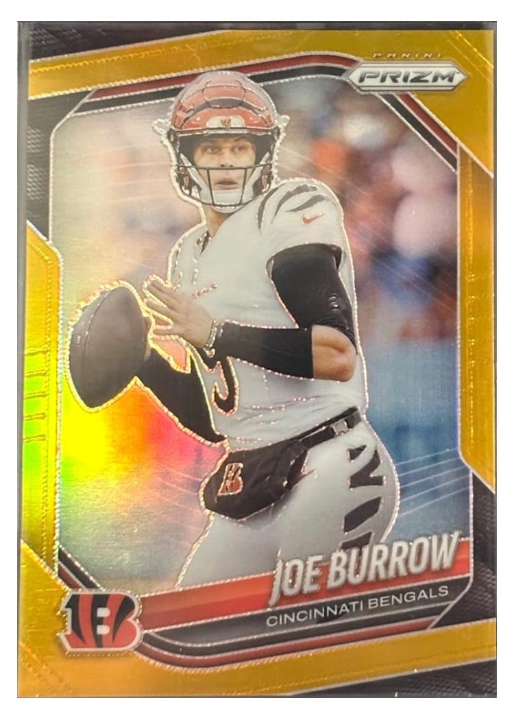 2025 Panini Prizm Base Set Joe Burrow #62 card