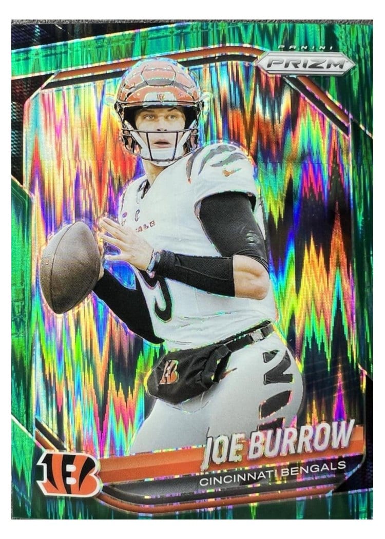 2025 Panini Prizm Base Set Joe Burrow #62 card