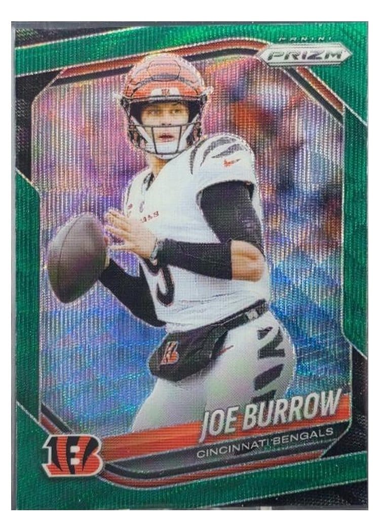 2025 Panini Prizm Base Set Joe Burrow #62 card