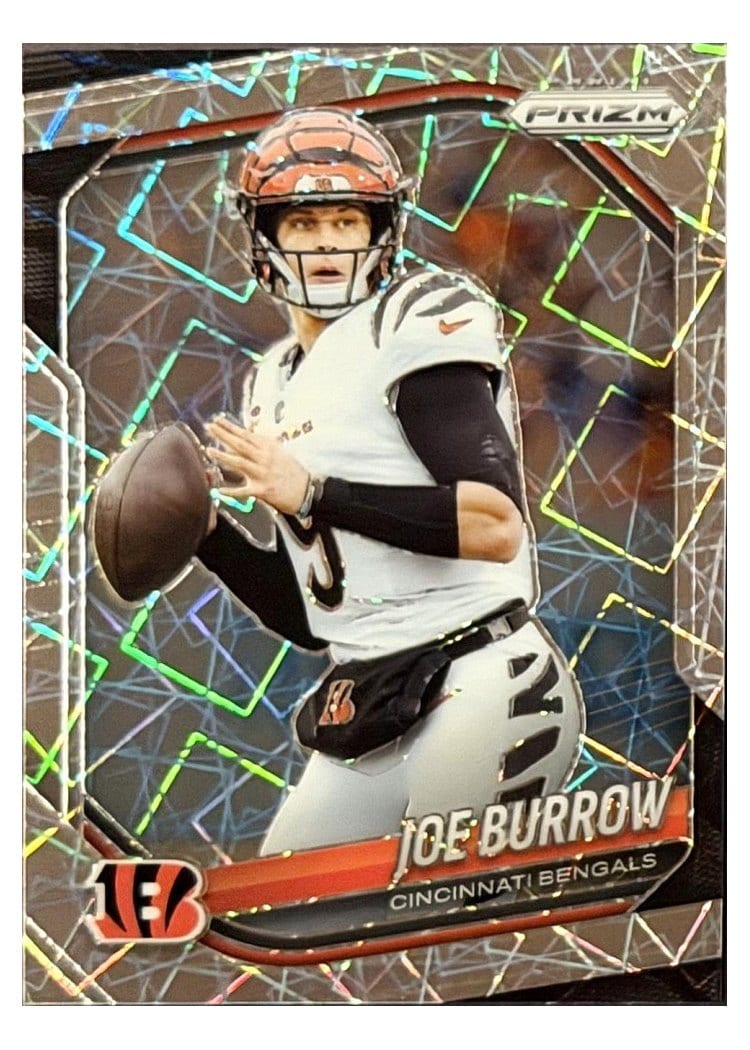 2025 Panini Prizm Base Set Joe Burrow #62 card