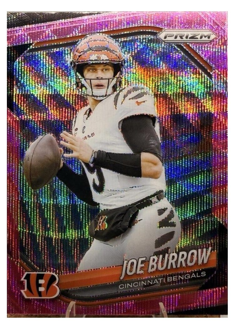 2025 Panini Prizm Base Set Joe Burrow #62 card