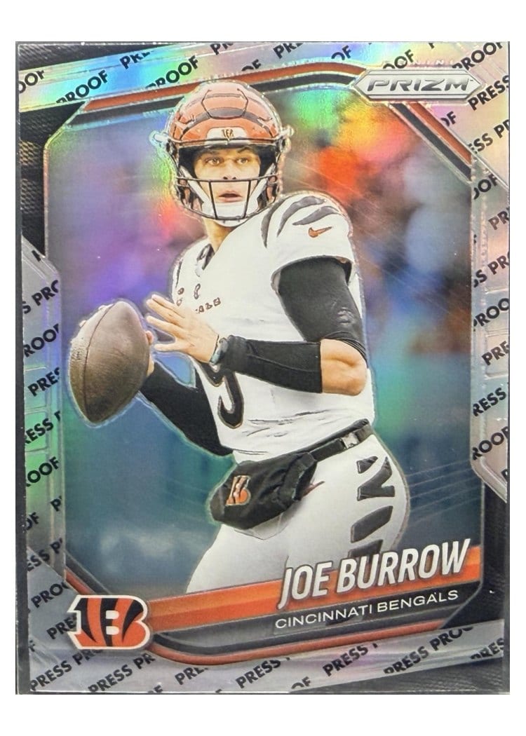 2025 Panini Prizm Base Set Joe Burrow #62 card