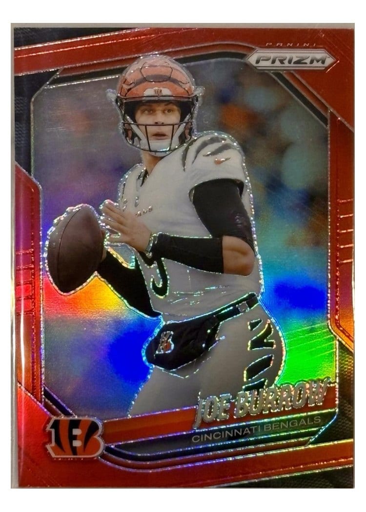 2025 Panini Prizm Base Set Joe Burrow #62 card