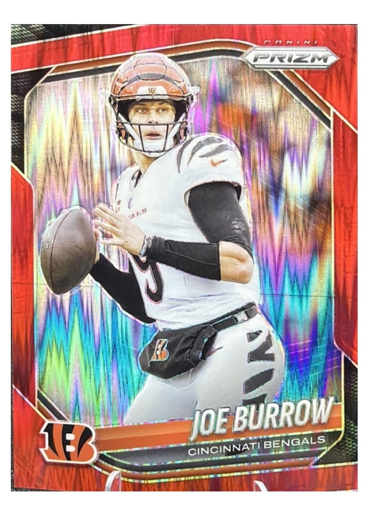 2025 Panini Prizm Base Set Joe Burrow #62 card
