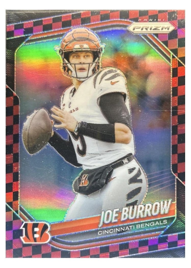 2025 Panini Prizm Base Set Joe Burrow #62 card