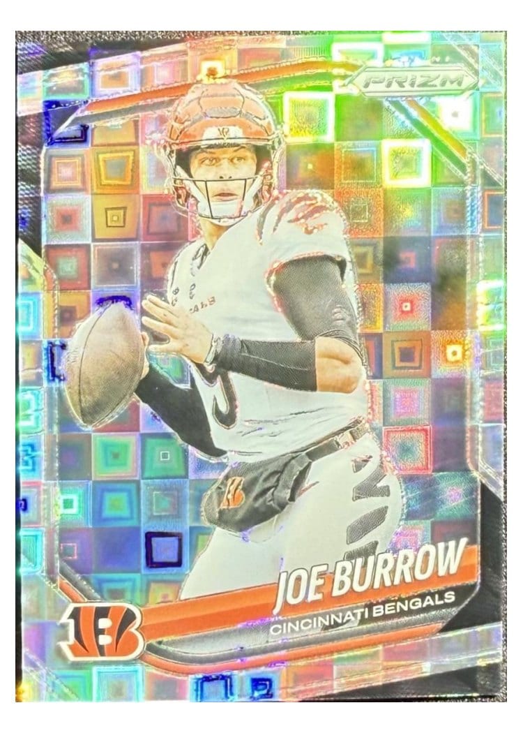 2025 Panini Prizm Base Set Joe Burrow #62 card