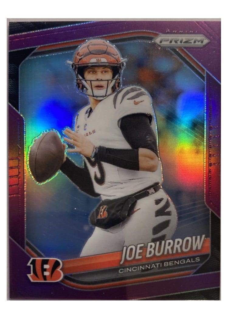 2025 Panini Prizm Base Set Joe Burrow #62 card