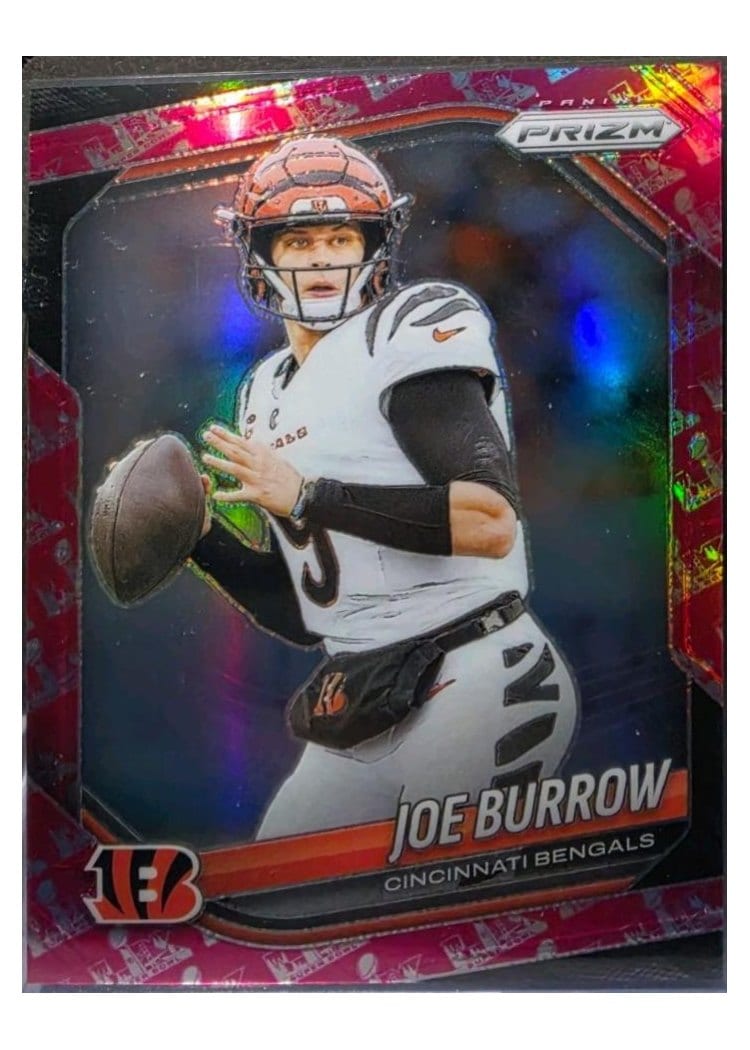2025 Panini Prizm Base Set Joe Burrow #62 card