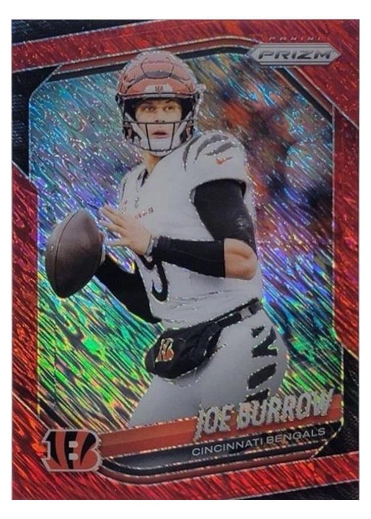 2025 Panini Prizm Base Set Joe Burrow #62 card