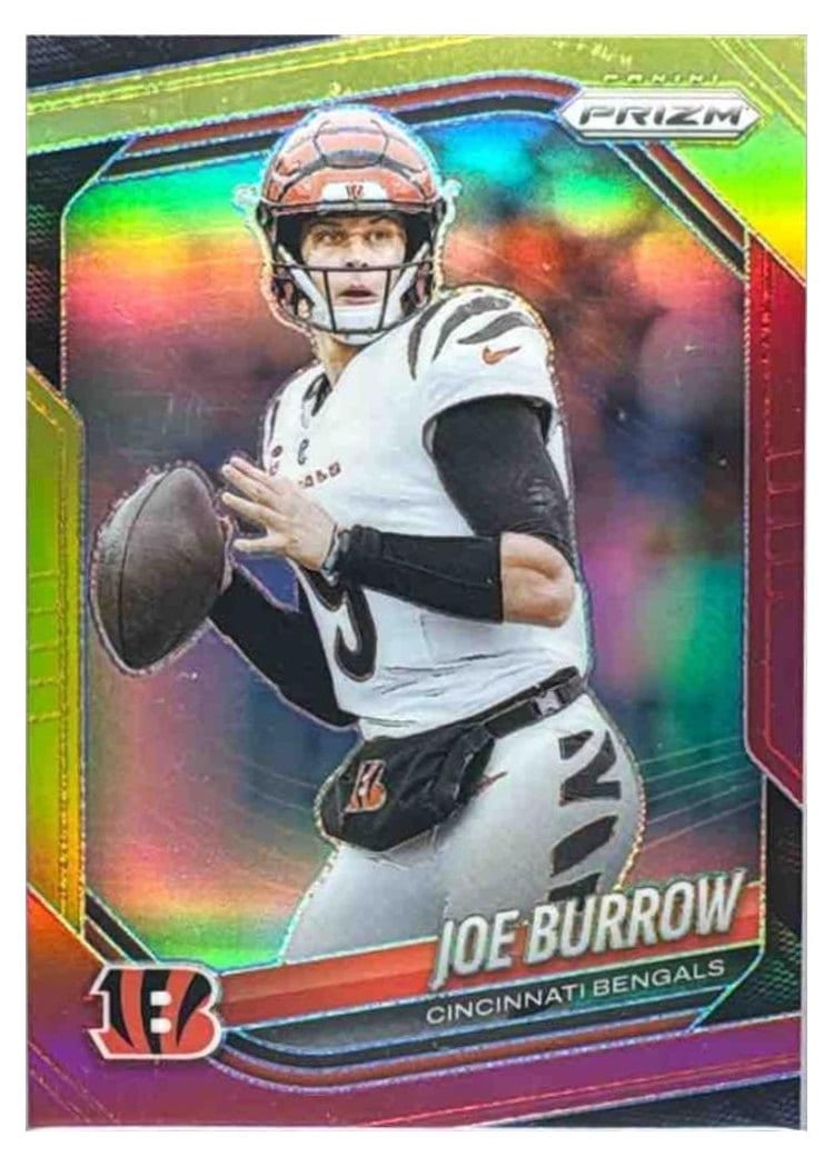 2025 Panini Prizm Base Set Joe Burrow #62 card