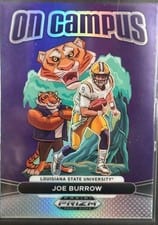 2025 Panini Prizm Draft Picks On Campus Joe Burrow #14