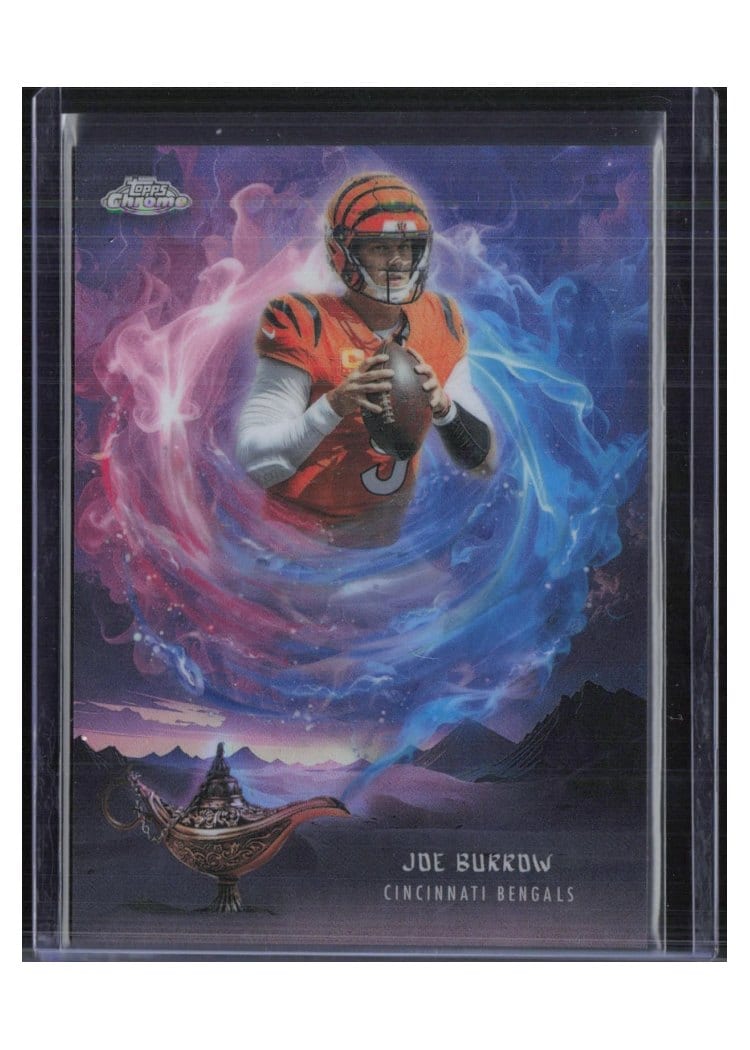 2025 Topps Chrome Game Genies Joe Burrow #GG-5 card