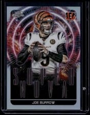 2025 Topps Cosmic Chrome Supernova Joe Burrow #SPN-14 card