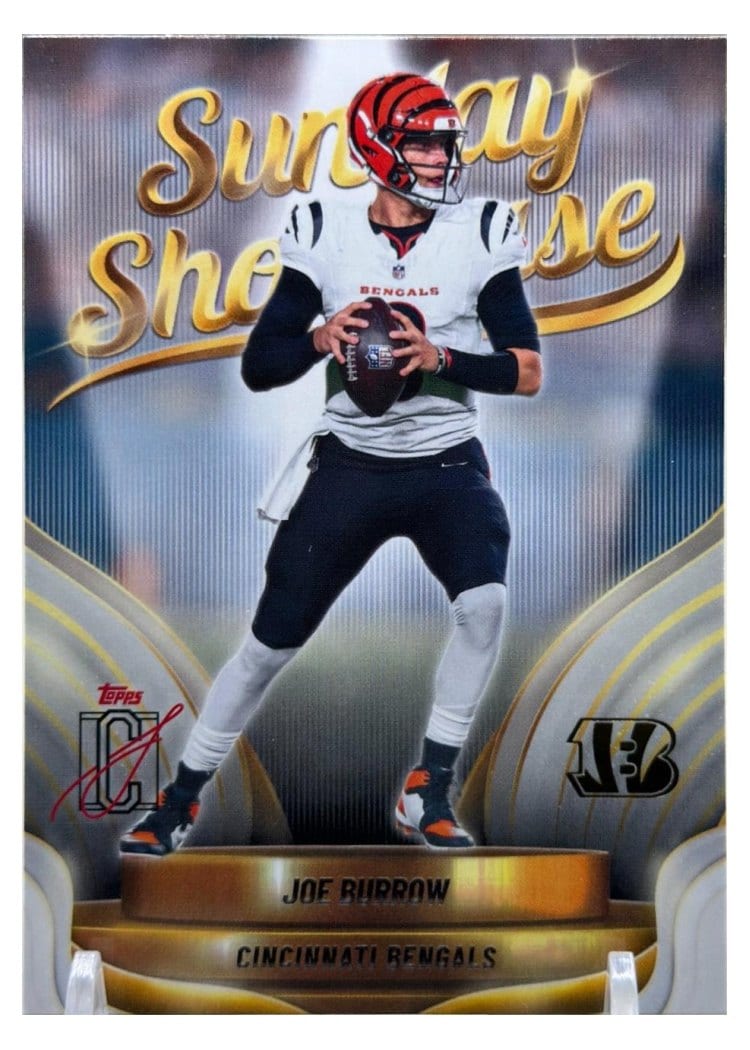 2025 Topps Signature Class Sunday Showcase Joe Burrow #SS-10 card