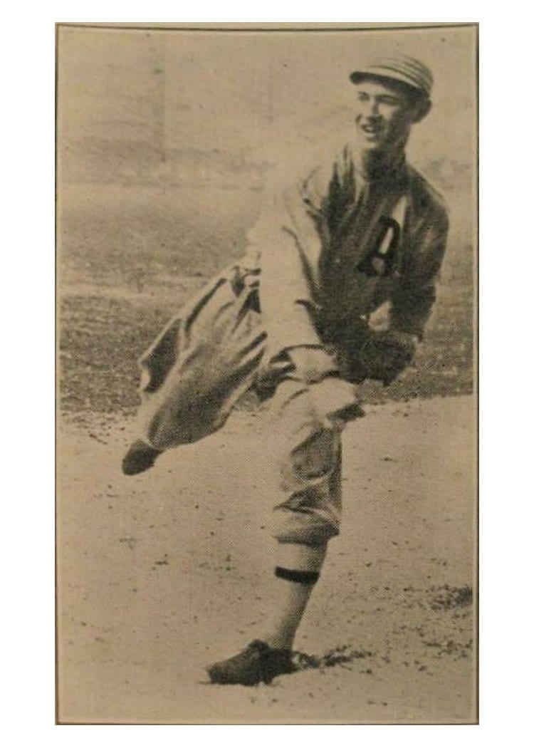 1916 M101 4 Sporting News Joe Bush #21 card