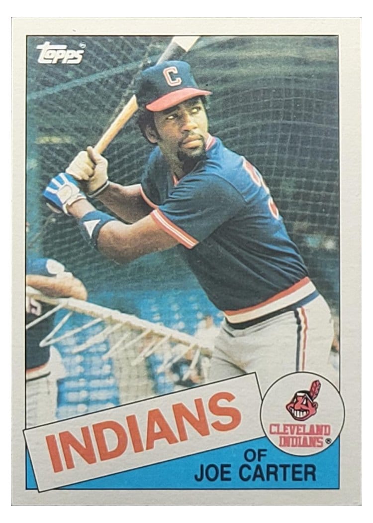 1985 Topps Joe Carter #694 card