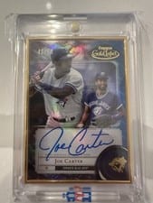 2022 Topps Gold Label Framed Autographs Joe Carter #FA-JC card
