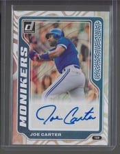 2023 Donruss Monikers Joe Carter #M-JC