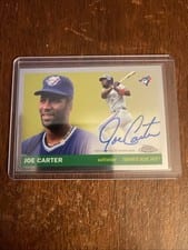 2023 Topps Chrome Platinum Anniversary Autographs Joe Carter #CPA-JC