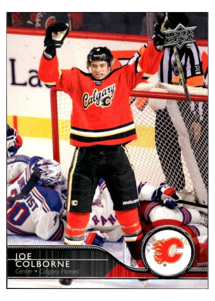 2014 Upper Deck Joe Colborne #30 card