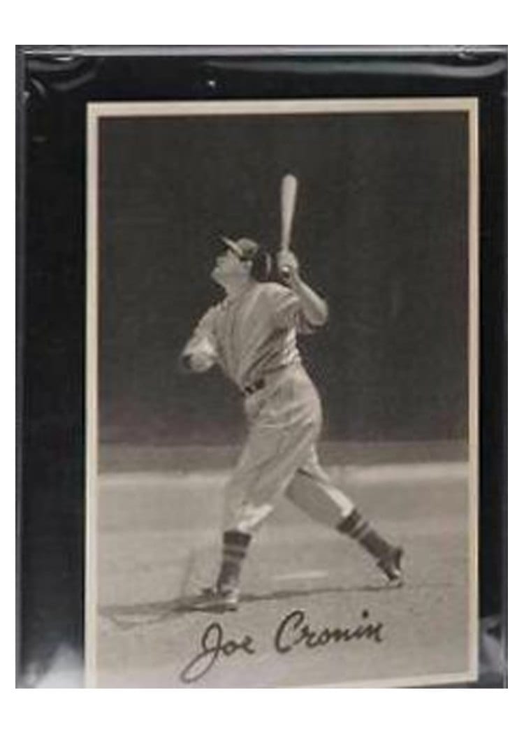 1939 Goudey Premiums R303 B Joe Cronin card