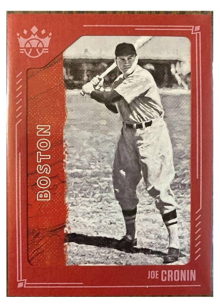 2021 Panini Diamond Kings Base Set Joe Cronin #4 card