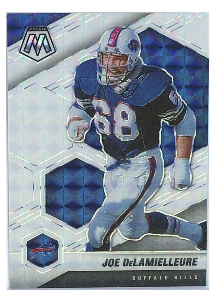 2021 Panini Mosaic Base Set Joe DeLamielleure White Mosaic #28