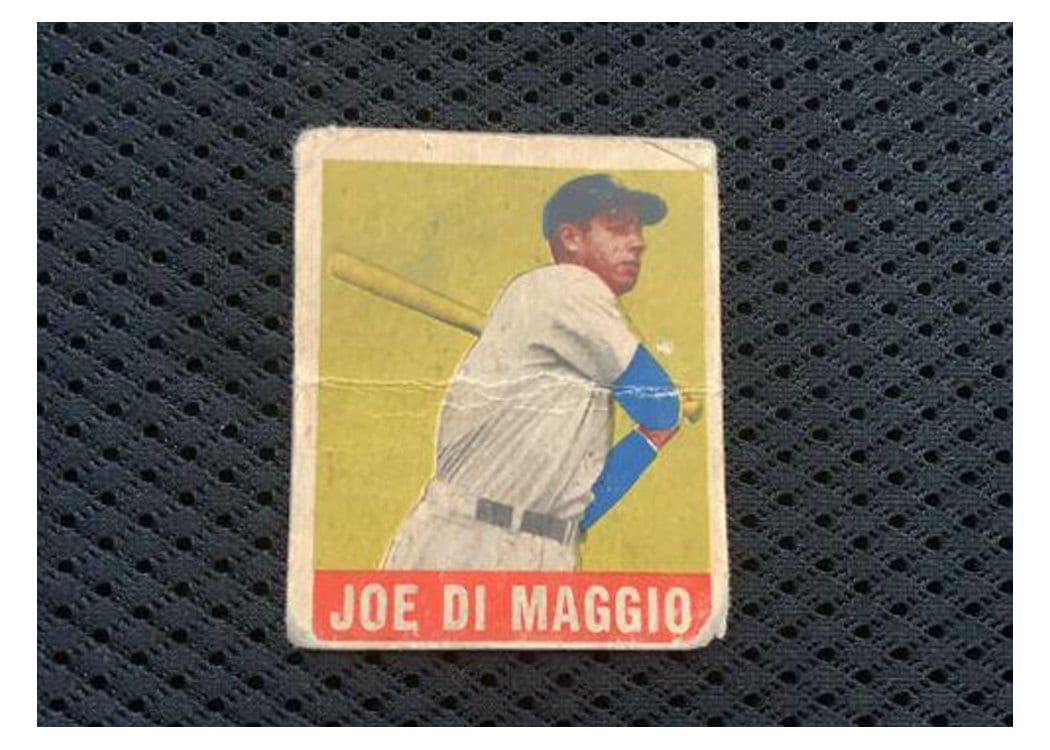 1948 Leaf Joe DI Maggio #1 card