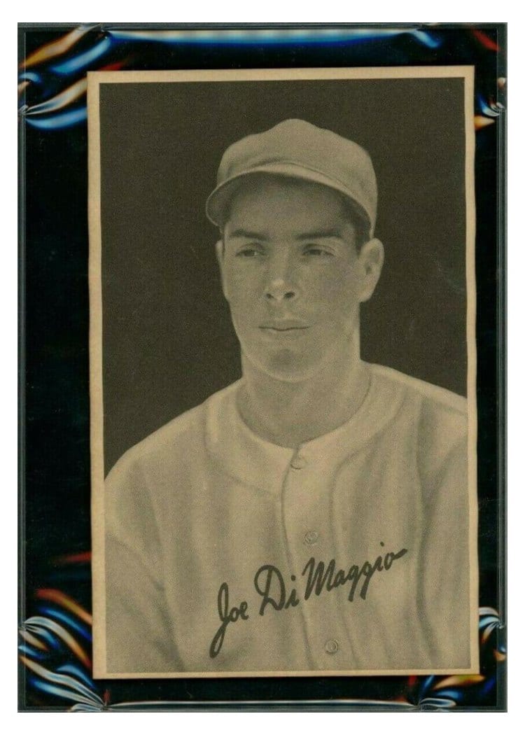 1939 Goudey Premiums R303 B Joe DiMaggio card
