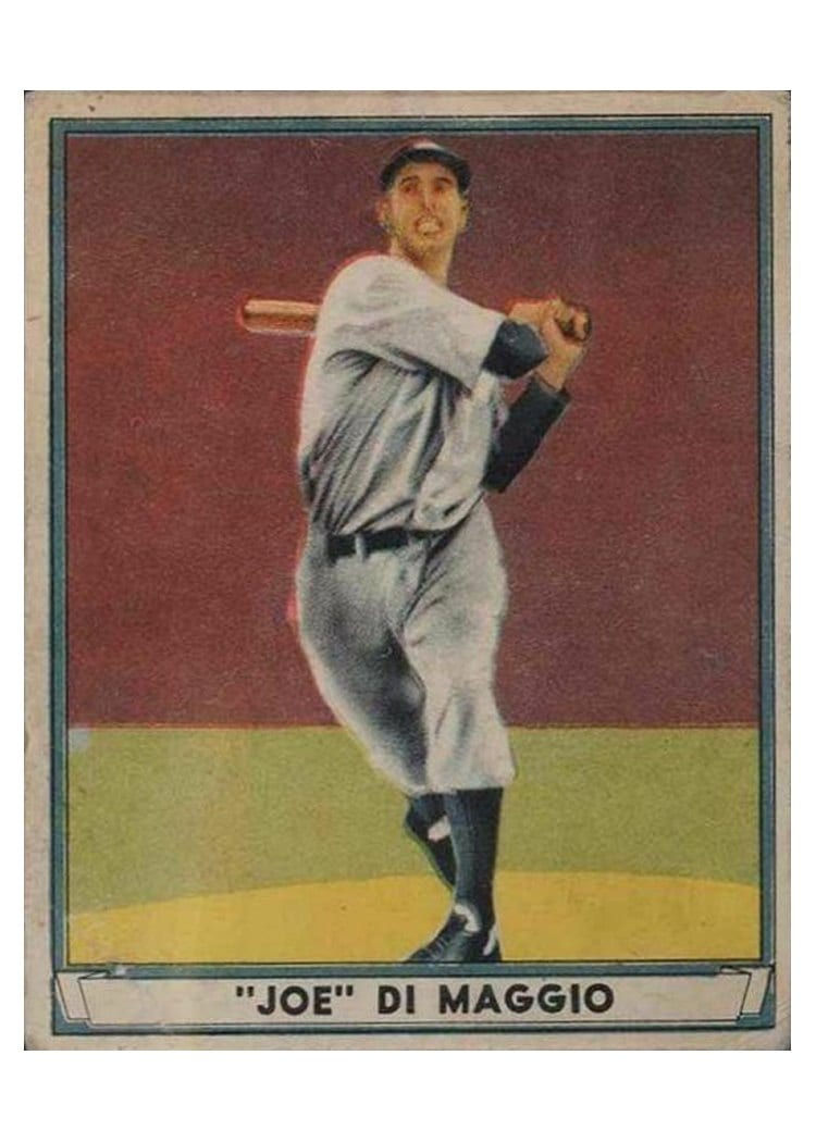 1941 Play Ball Joe DiMaggio card
