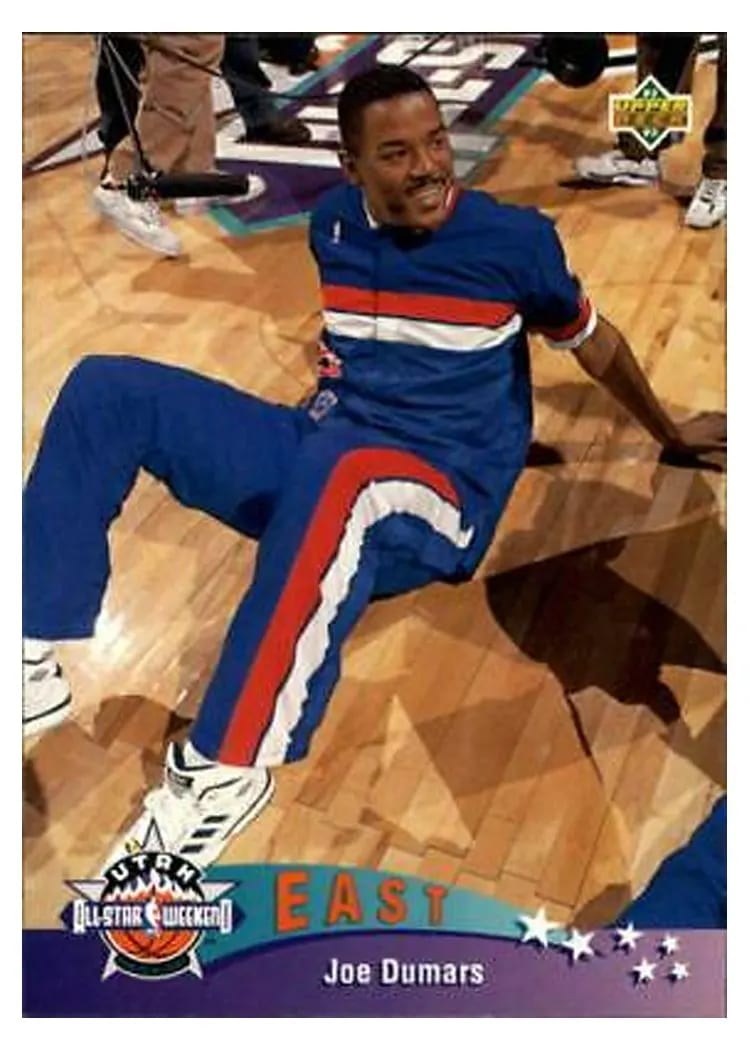 1992 Upper Deck Joe Dumars #428 card