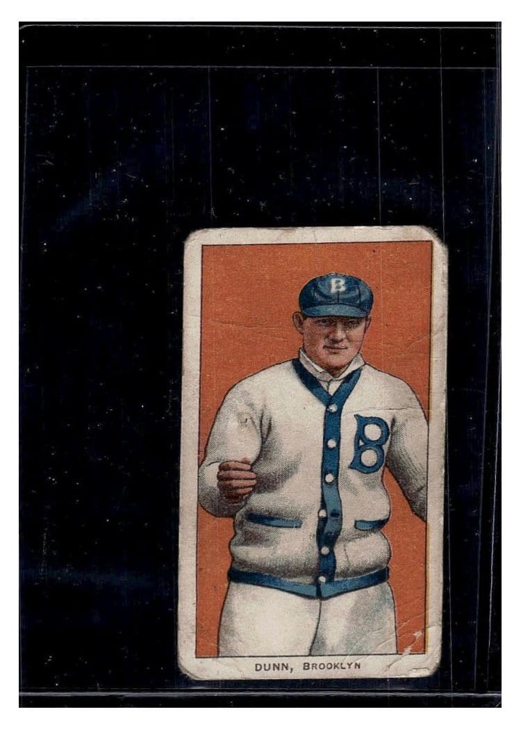 1909 T206 El Principe De Gales Joe Dunn card