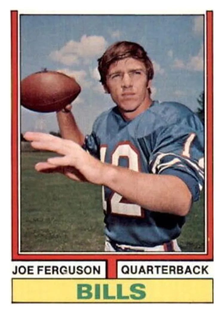 1974 Topps Joe Ferguson #512 card