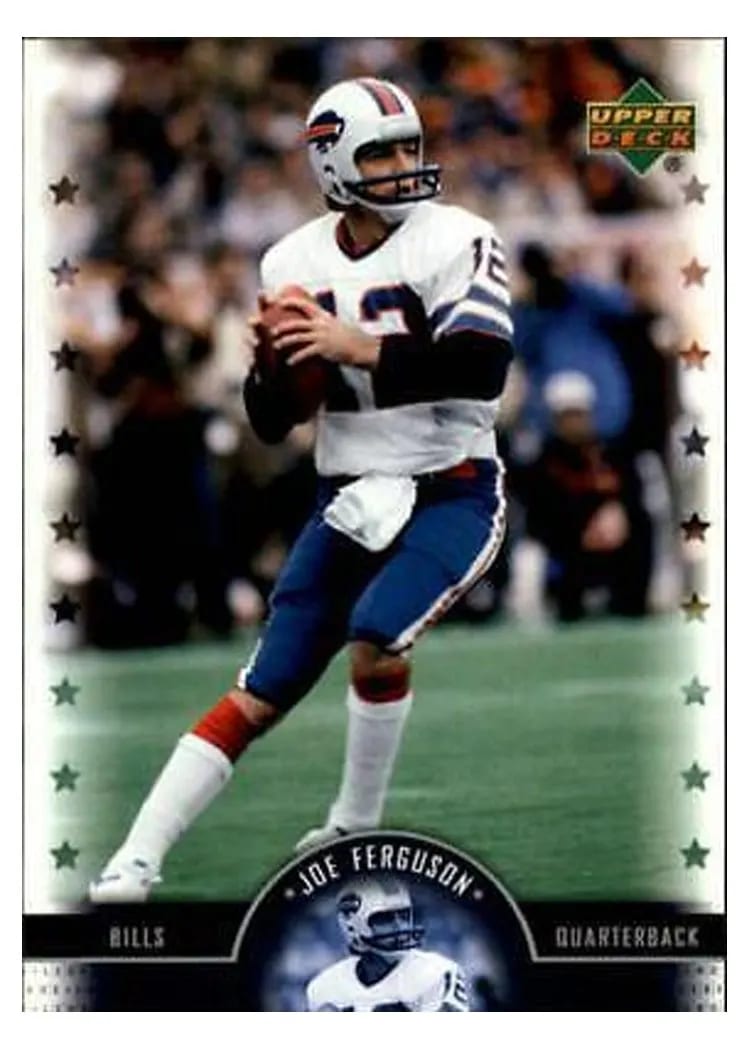 2005 Upper Deck Legends Joe Ferguson #9 card
