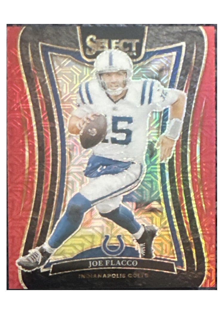 2024 Panini Select Base Set Joe Flacco Red Mojo #351 card