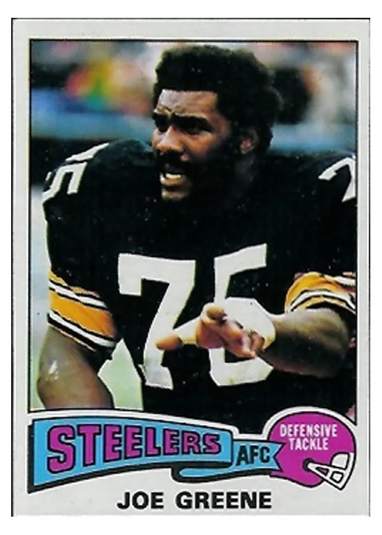 1975 Topps Joe Greene #425 card