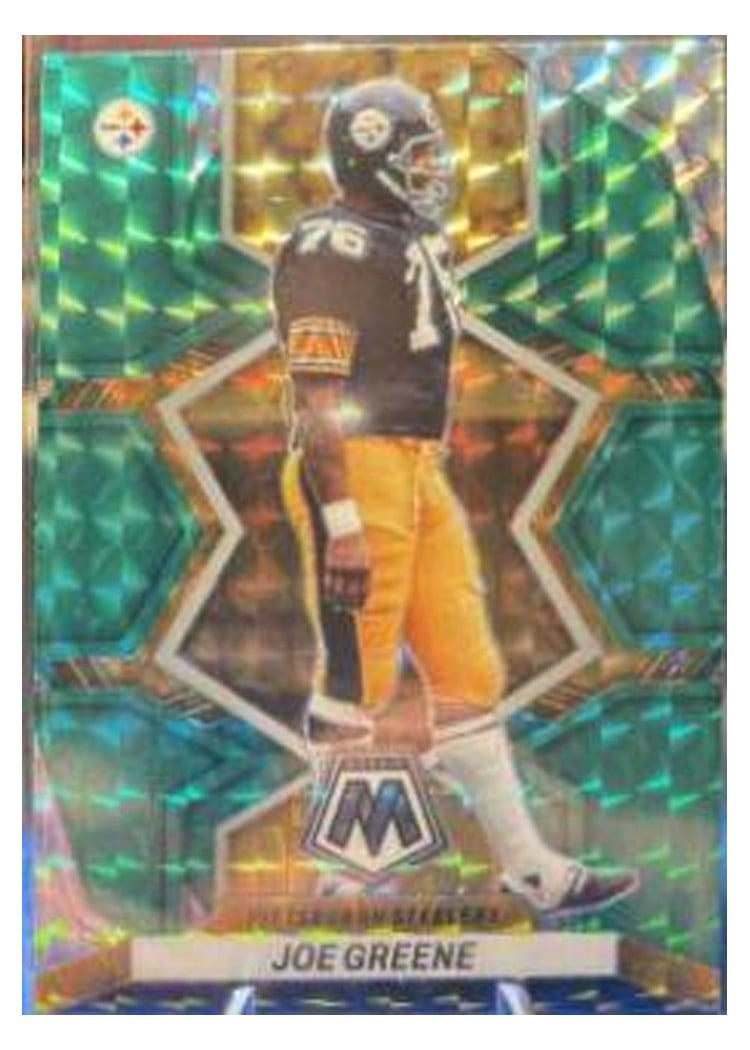2022 Panini Mosaic Base Set Joe Greene #168 card